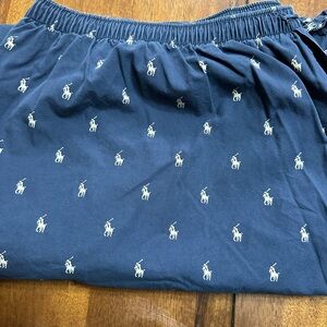 Polo Ralph Lauren Men’s 4XLT Navy Cotton Pajama Pants